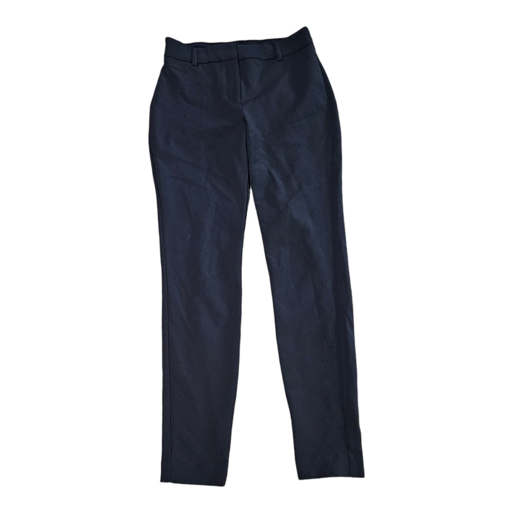 Express 0R Dark Blue Skinny High Rise Pants *flaw*